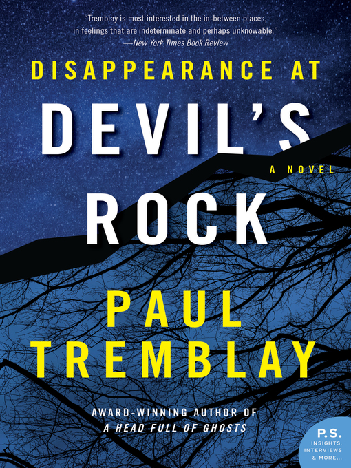 Title details for Disappearance at Devil's Rock by Paul Tremblay - Wait list
